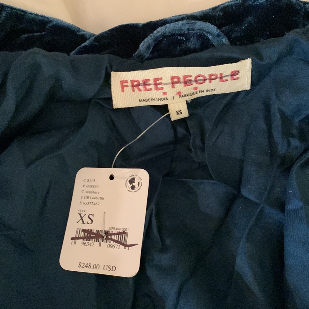 Free People Scarlett Velvet Bed Jacket - Picture 10 of 16